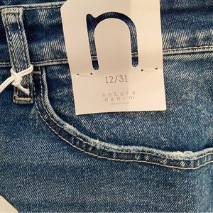 Nature denim mom jeans